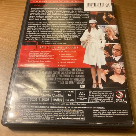 The Devil Wears Prada - DVD - Picture 2 of 4